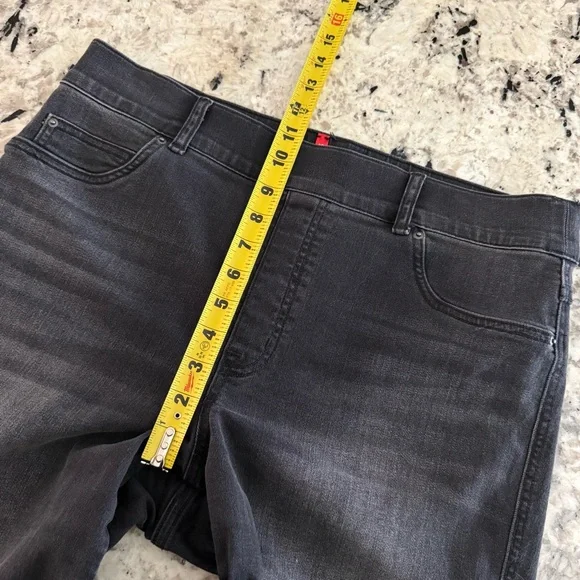 Spanx Vintage Black Straight Leg Ankle Jean XL 20355R - Picture 10 of 16